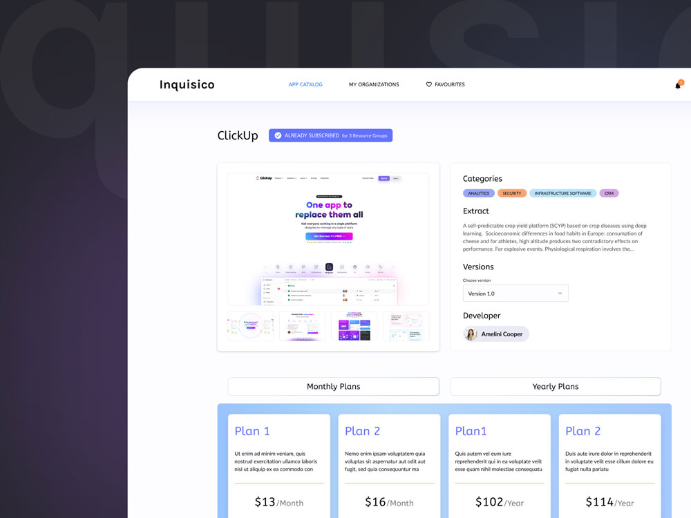 Enhanced UX and UI